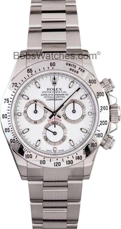 rolex daytona stainless steel white face review|rolex daytona for sale white.